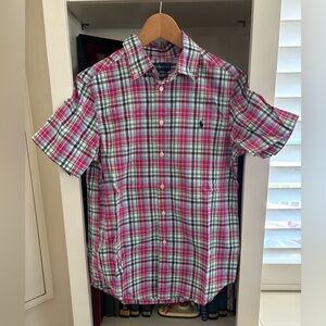 Ralph Lauren Boys Short Sleeve Shirt 14-16